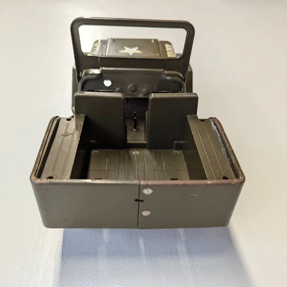 Vintage Tonka Metal Military Jeep